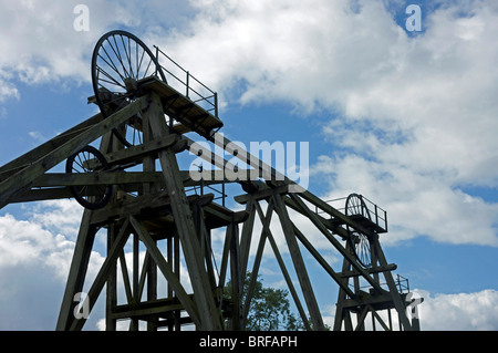 Conserve di paletta, Brinsley miniera, Nottinghamshire Foto Stock