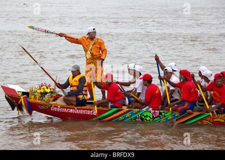 Water Festival sul fiume Tonle SAP, Phnom Penh, Cambogia Foto Stock