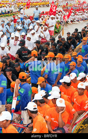 Festival dell'acqua, Cambogia Foto Stock