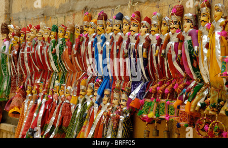 Puppet shop sulla strada Foto Stock