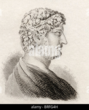 Persius, Aullo Persius Flaccus, da 34 a 62. Poeta romano e satiro di origine etrusca. Foto Stock