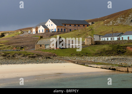 Fair Isle osservatorio ornitologico Shetland Scozia National Trust Foto Stock