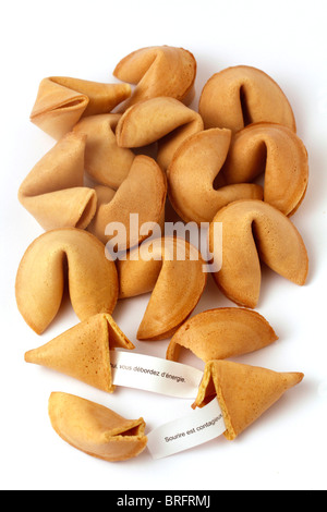 Fortune cookie. Foto Stock