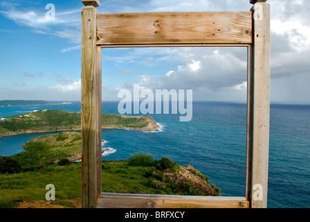 Indian Creek punto , Antigua, West Indies, dei Caraibi e America centrale Foto Stock