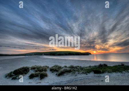 St Ninians Beach Shetland Scozia Scotland Foto Stock