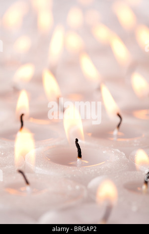 Chiesa / The candele Close Up Foto Stock