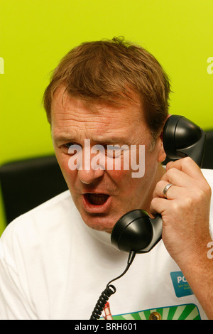 Ex Inghilterra spin bowler e sto a Celebrity Get Me Outta' qui star Phil Tufnell Foto Stock