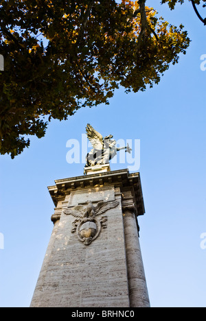 Statua di Angelo a Roma Italia Foto Stock