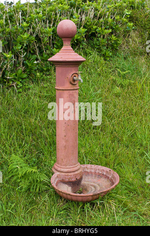 Vecchio abbeveratoio di cavalli, Faial, Azzorre, Portogallo. Foto Stock