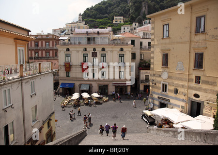 Piazza del Duomo, Amalfi, Italia Foto Stock