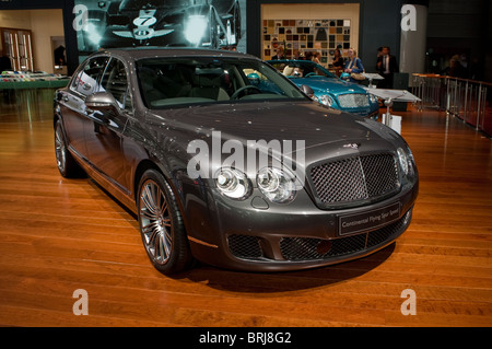 Parigi, Francia, Salone dell'automobile di Parigi, Bentley, berline di lusso, Continental Flying, Front, salone auto francia Foto Stock