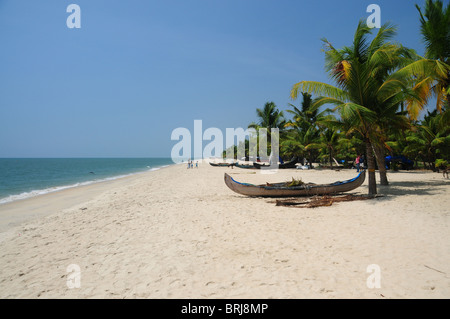 Sud indiane spiagge e lagune, nello Stato di Kerala Foto Stock