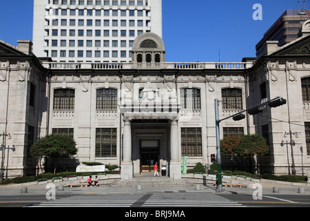 Banca di Corea Museum, Myeong-dong, a Myeongdong, Seoul, Corea del Sud, Asia Foto Stock