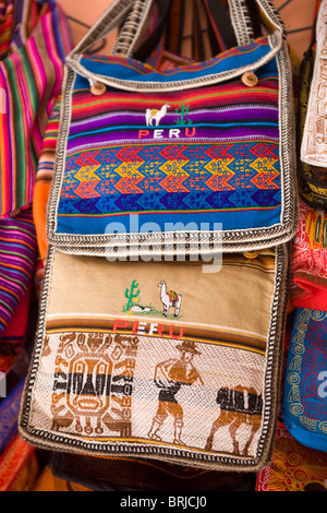 Negozio di souvenir visualizzare Lima Peru Foto Stock