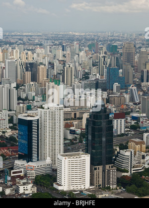 Vista di Bangkok dal punto in alto (byok sky) Foto Stock