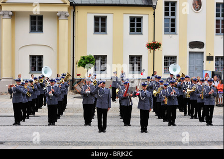 Polonia, Bialystok, polacco parata di polizia Foto Stock