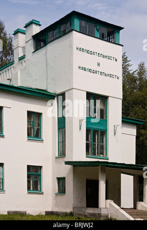 Pavlov's laboratorio sperimentale a Koltushi al di fuori di San Pietroburgo Russia Foto Stock