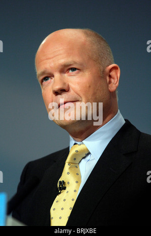 WILLIAM HAGUE MINISTRO DEGLI AFFARI ESTERI DEL 03 OTTOBRE 2010 CPI BIRMINGHAM INGHILTERRA Foto Stock