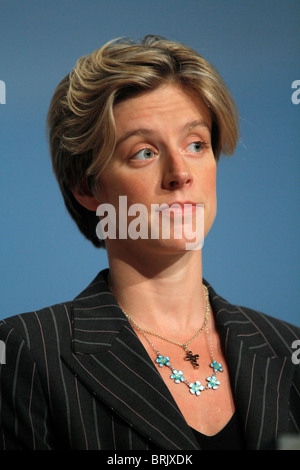 CHARLOTTE LESLIE MP partito conservatore 03 ottobre 2010 CPI BIRMINGHAM INGHILTERRA Foto Stock