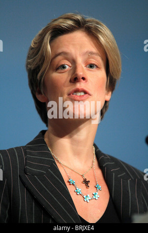 CHARLOTTE LESLIE MP partito conservatore 03 ottobre 2010 CPI BIRMINGHAM INGHILTERRA Foto Stock