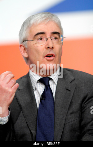 Signore Freud il ministro per la riforma del welfare 04 ottobre 2010 CPI BIRMINGHAM INGHILTERRA Foto Stock