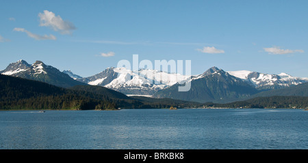Auke Bay nei pressi di Juneau passaggio interno Alaska USA Foto Stock