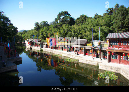 Il palazzo d'estate -- Suzhou Market Street Foto Stock