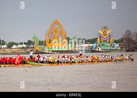 Festival dell'acqua, Cambogia Foto Stock