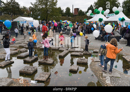 Colonia - mondo Giornata dei bambini Kids' weekend festival tenutosi nella città settembre 18-19 2010 Foto Stock