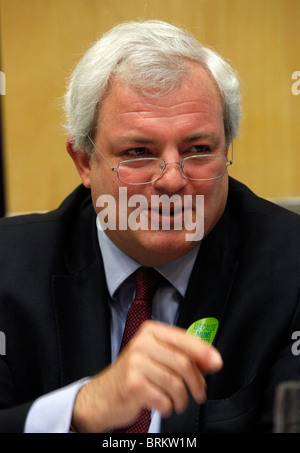 STEPHEN O'BRIEN MP IL MINISTRO PER LO SVILUPPO INTERNAZIONALE 05 ottobre 2010 CPI BIRMINGHAM INGHILTERRA Foto Stock