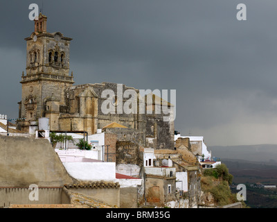 Vecchia chiesa in Arcos,Andalusia,Spagna Foto Stock