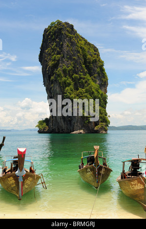 Thai longtail boat Foto Stock