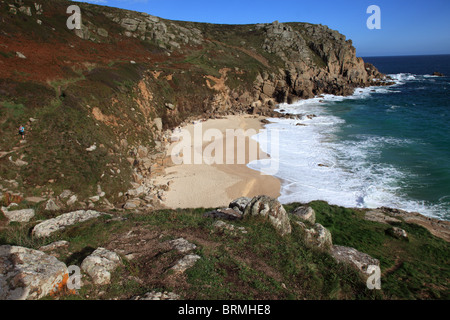 Porthchapel Beach, Cornwall Foto Stock