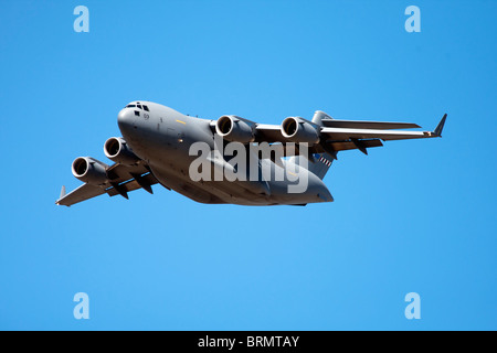 Stati Uniti Air Force Boeing C-17 Globemaster III presso l'air show Foto Stock