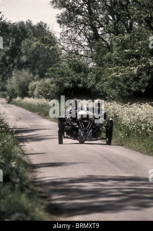 Morgan 3 wheeler con inimitabile v twin motore 1934 Foto Stock