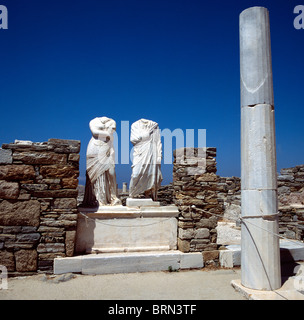 La Herion Samos Isole Greche Grecia Hellas Foto Stock