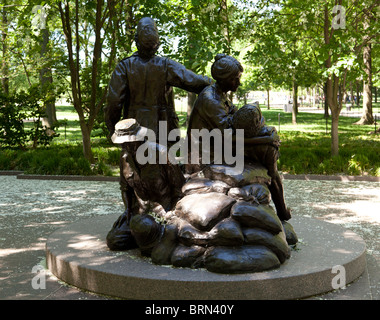 Il delle donne del Vietnam Memorial è un memoriale dedicato alle donne degli Stati Uniti che hanno servito nella guerra del Vietnam, soprattutto infermieri. Foto Stock