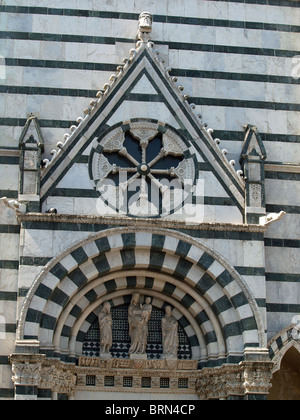 Cattedrale di San Zeno di Pistoia - Italia Foto Stock