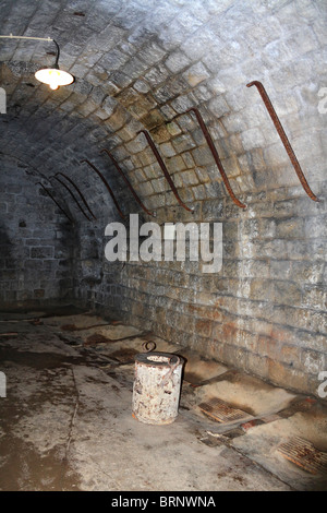 Fort Douaumont fu una delle fortificazioni costruite per proteggere Verdun dall'invasione di Germania prima della prima guerra mondiale, Verdun, Meuse, Francia. Foto Stock