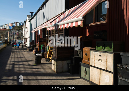 Dh SS Gran Bretagna BRISTOL BRISTOL DOCKS SS Gran Bretagna partenza magazzino quay maritme museum passagers casi Foto Stock