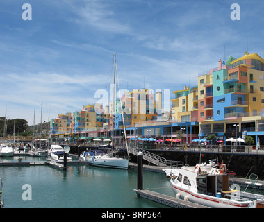 Marina di Albufeira, Algarve, PORTOGALLO Foto Stock