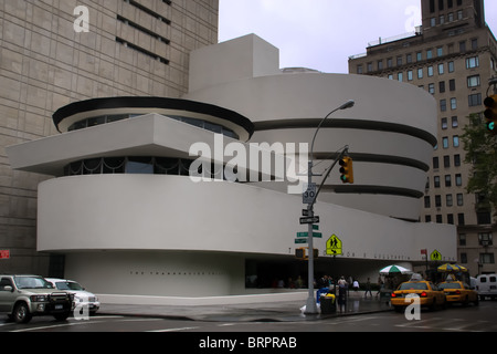 Il Solomon R Guggenheim Museum di Manhattan, New York, Stati Uniti d'America Foto Stock