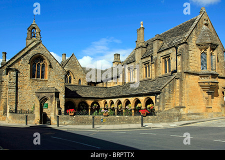 L'Alms case - residence per i poveri a Sherborne Dorset Foto Stock