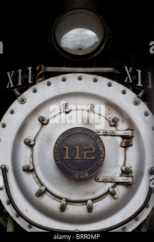 Locomotiva alla California State Railroad Museum Foto Stock