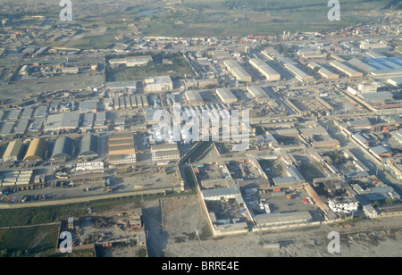 Arial vista di Kabul, Afghanistan Foto Stock