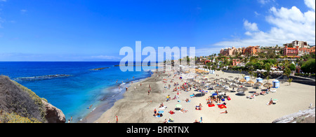 Isole Canarie, Tenerife, Costa Adeje, Playa del Duque (Duque Spiaggia) Foto Stock