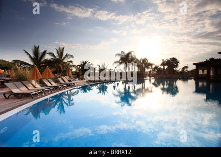 Isole Canarie, Tenerife, Costa Adeje, Luxury Beach Resort Foto Stock