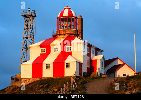 Cape Bonavista Lighthouse vicino a Bonavista, Terranova, Canada. Foto Stock