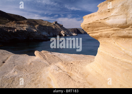 Costa del Cabo de Gata-Níjar parco naturale, Almeria, Andalusia, Spagna, Europa Foto Stock