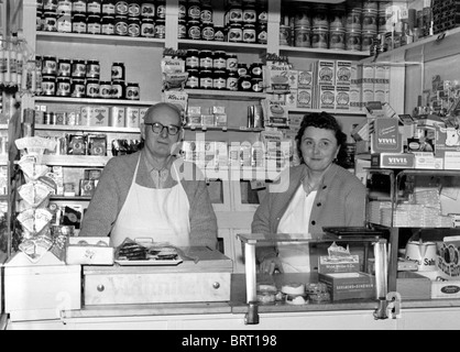 Mom-e-Pop store, 1957 Foto Stock